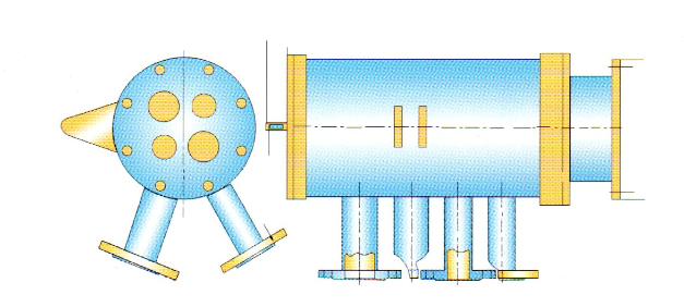 50噸轉(zhuǎn)爐專用旋轉(zhuǎn)接頭規(guī)格尺寸